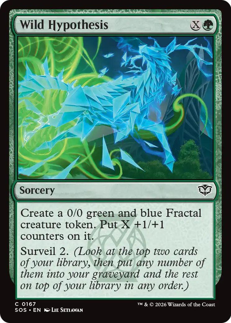 Wild Hypothesis - (SOS) #167 (Foil)
