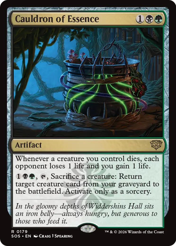 Cauldron of Essence - (SOS) #179