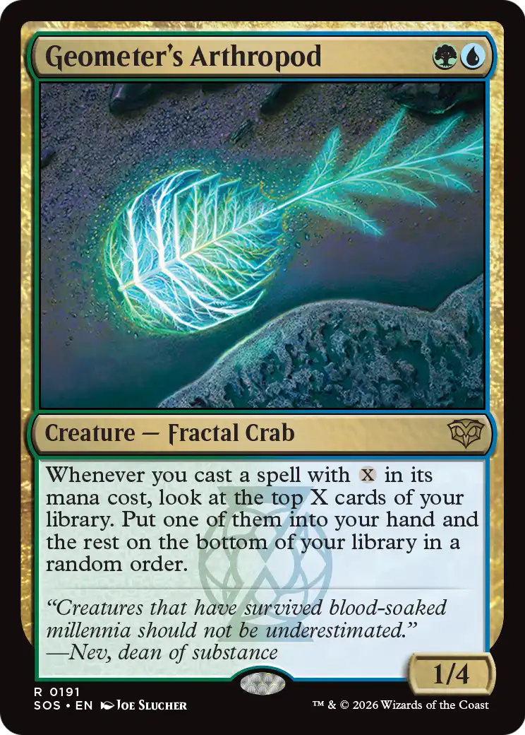 Geometer's Arthropod - (SOS) #191