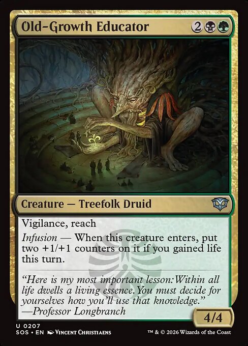 Old-Growth Educator - (SOS) #207