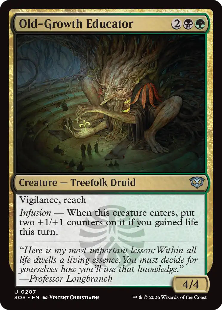 Old-Growth Educator - (SOS) #207