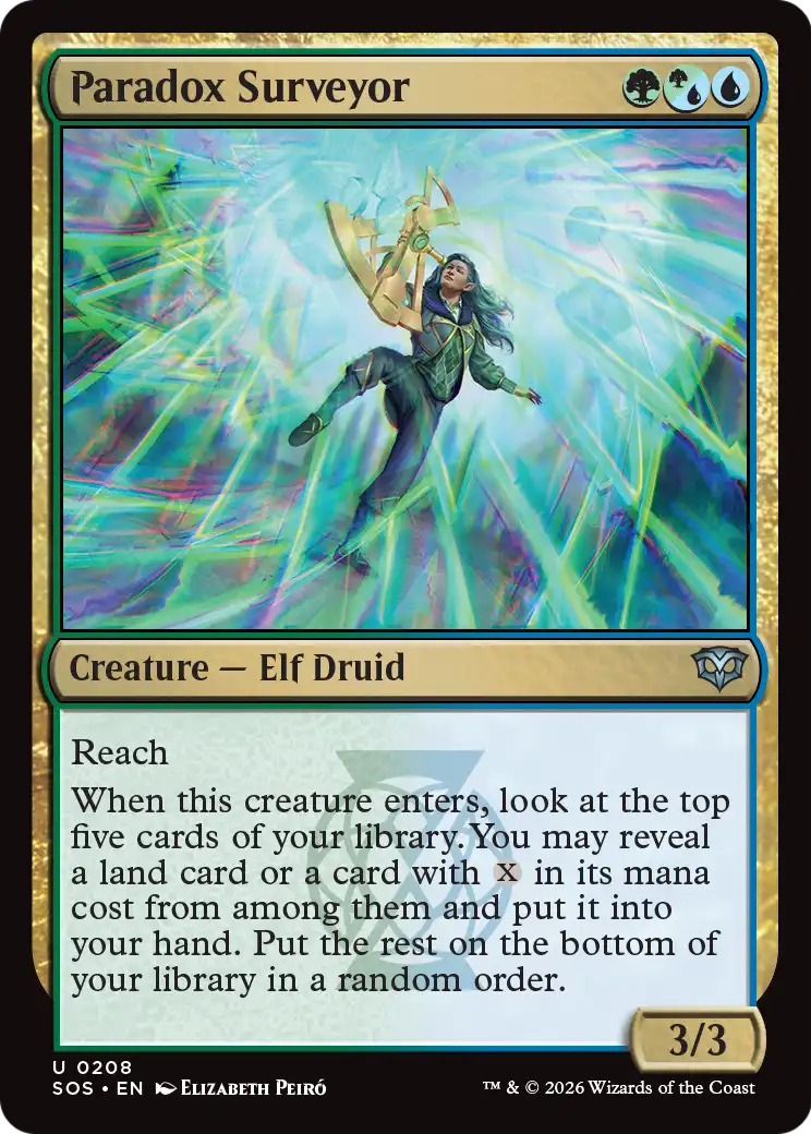 Paradox Surveyor - (SOS) #208 (Foil)