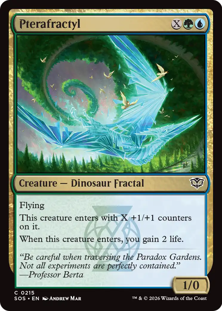 Pterafractyl - (SOS) #215 (Foil)