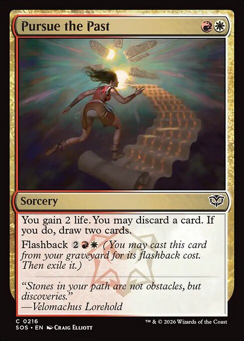 Pursue the Past - (SOS) #216