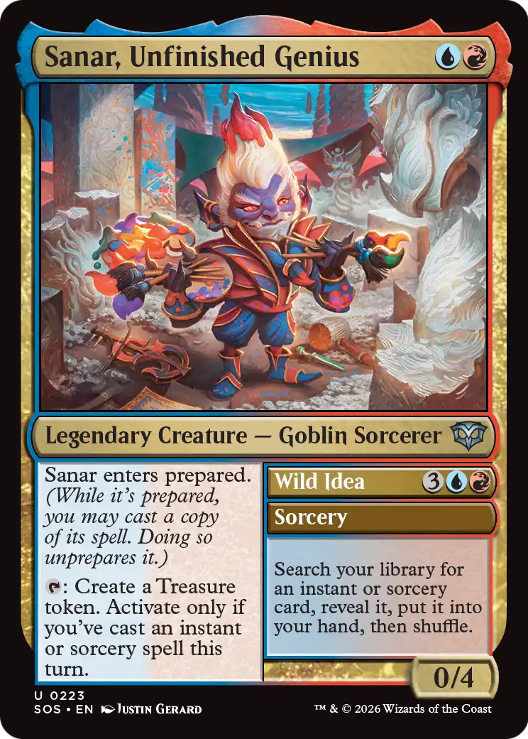 Sanar, Unfinished Genius // Wild Idea - (SOS) #223