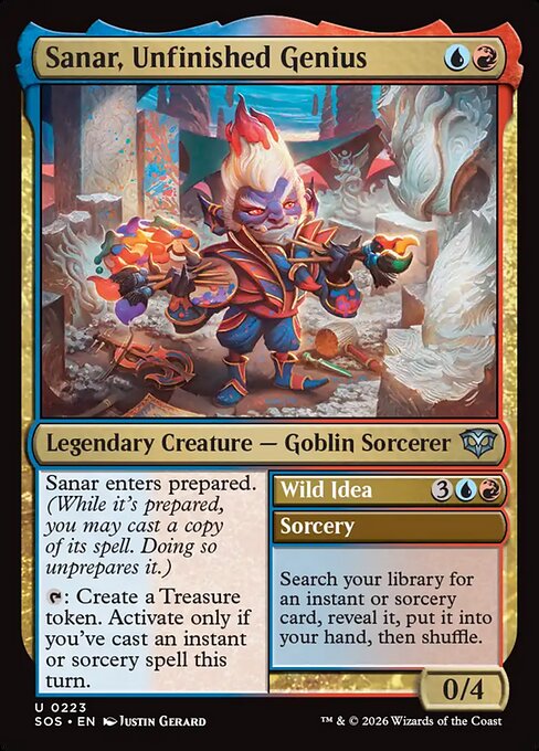 Sanar, Unfinished Genius // Wild Idea - (SOS) #223