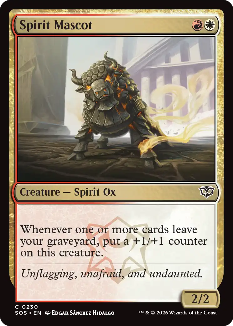 Spirit Mascot - (SOS) #230