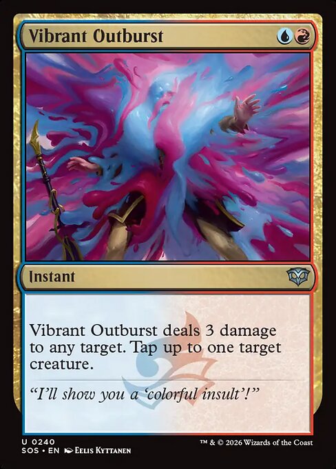 Vibrant Outburst - (SOS) #240 (Foil)
