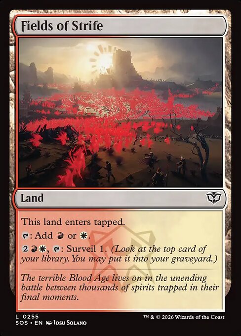 Fields of Strife - (SOS) #255