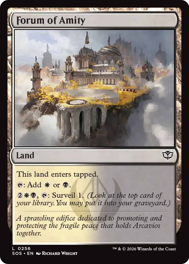 Forum of Amity - (SOS) #256 (Foil)