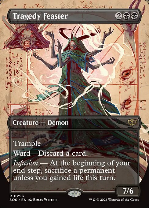 Tragedy Feaster - (SOS) #293 (Foil/Borderless)