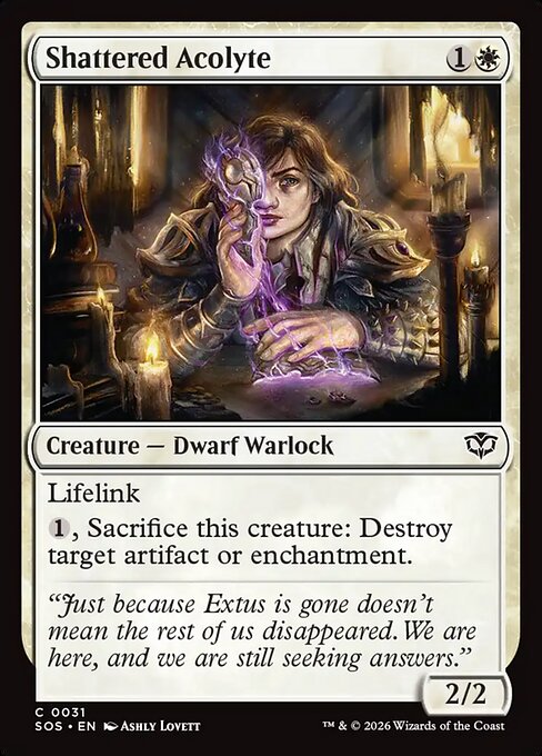 Shattered Acolyte - (SOS) #31 (Foil)