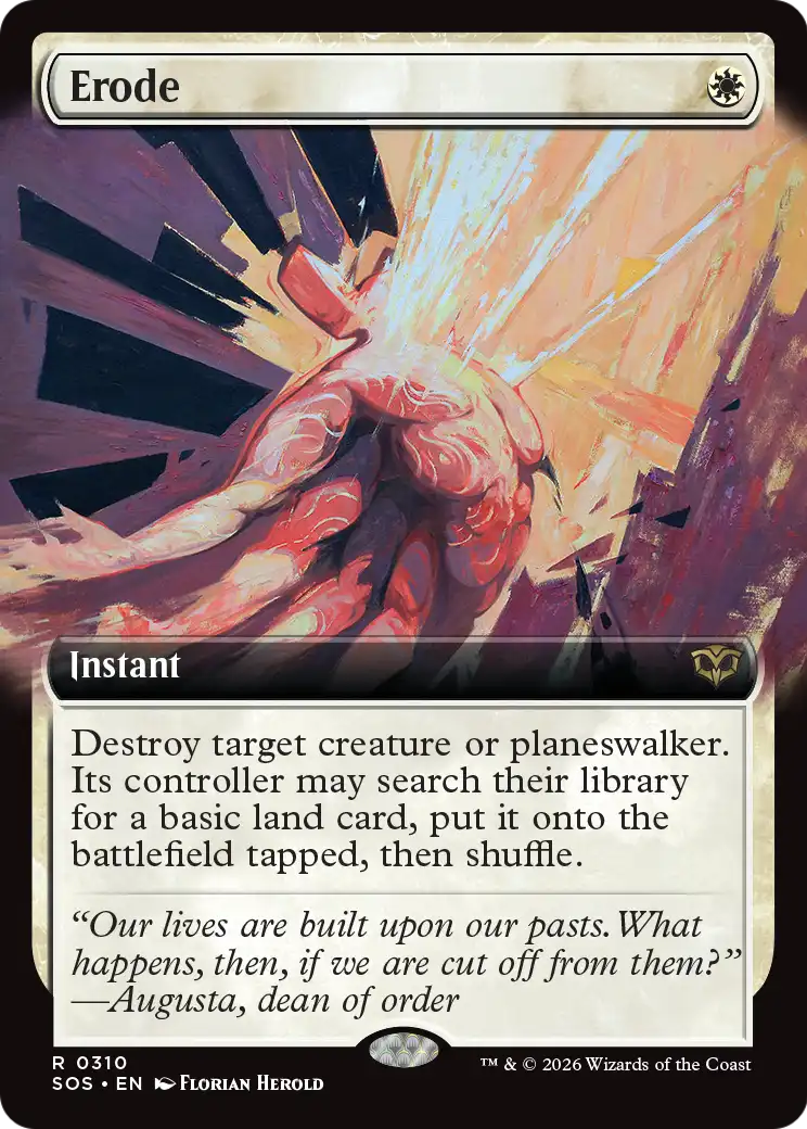 Erode - (SOS) #310 (Foil)