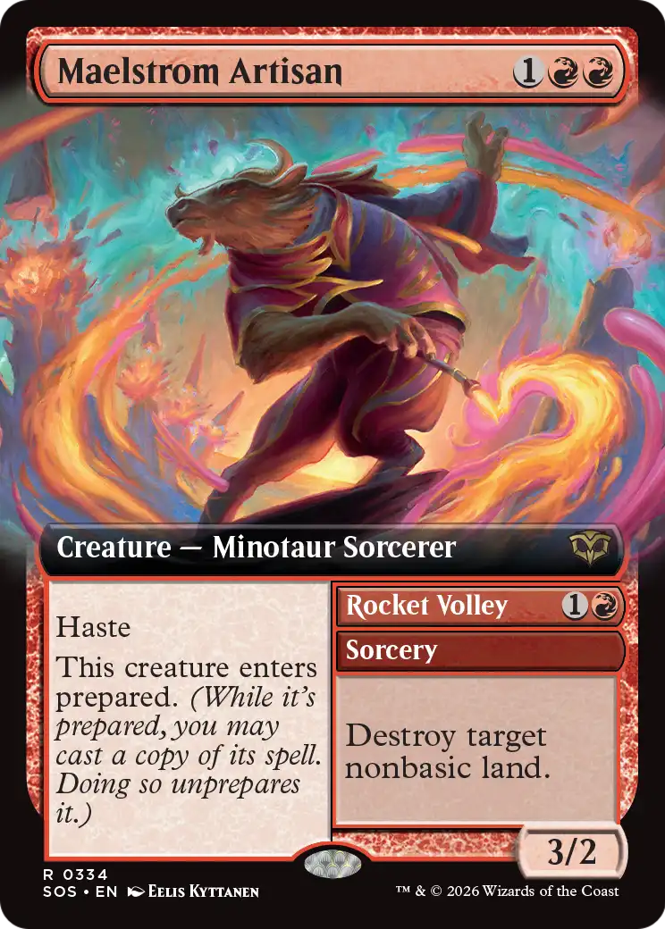Maelstrom Artisan // Rocket Volley - (SOS) #334