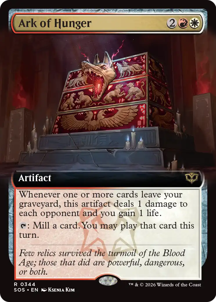 Ark of Hunger - (SOS) #344 (Foil)