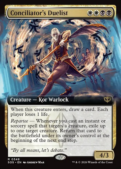 Conciliator's Duelist - (SOS) #348 (Foil)