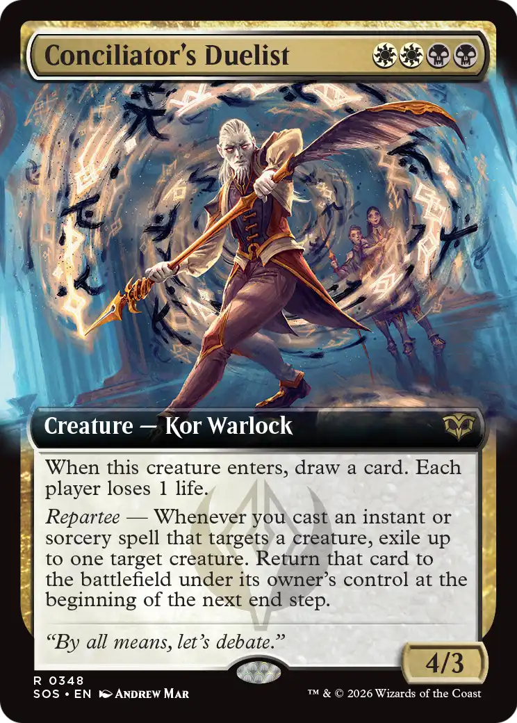 Conciliator's Duelist - (SOS) #348 (Foil)