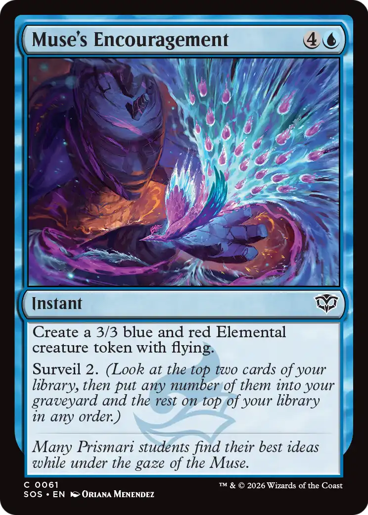 Muse's Encouragement - (SOS) #61 (Foil)