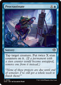 Procrastinate - (SOS) #64 (Foil)