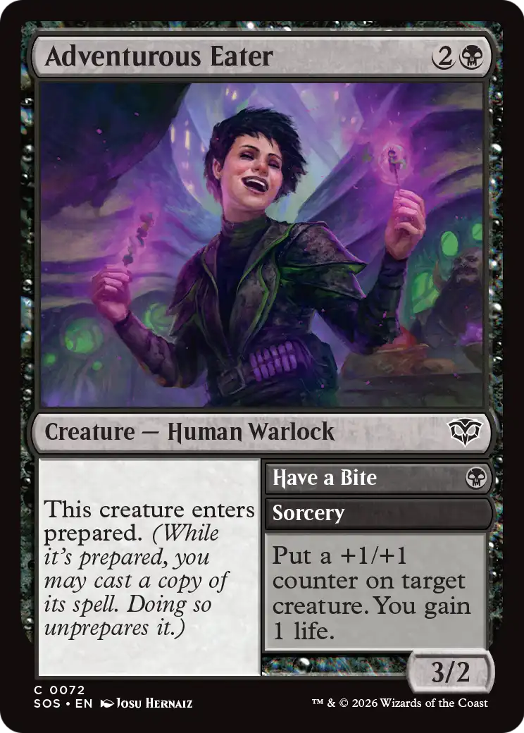 Adventurous Eater // Have a Bite - (SOS) #72 (Foil)