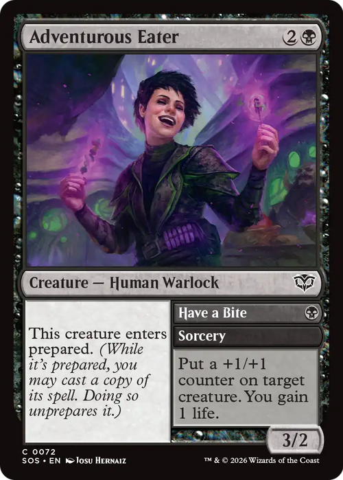 Adventurous Eater // Have a Bite - (SOS) #72 (Foil)