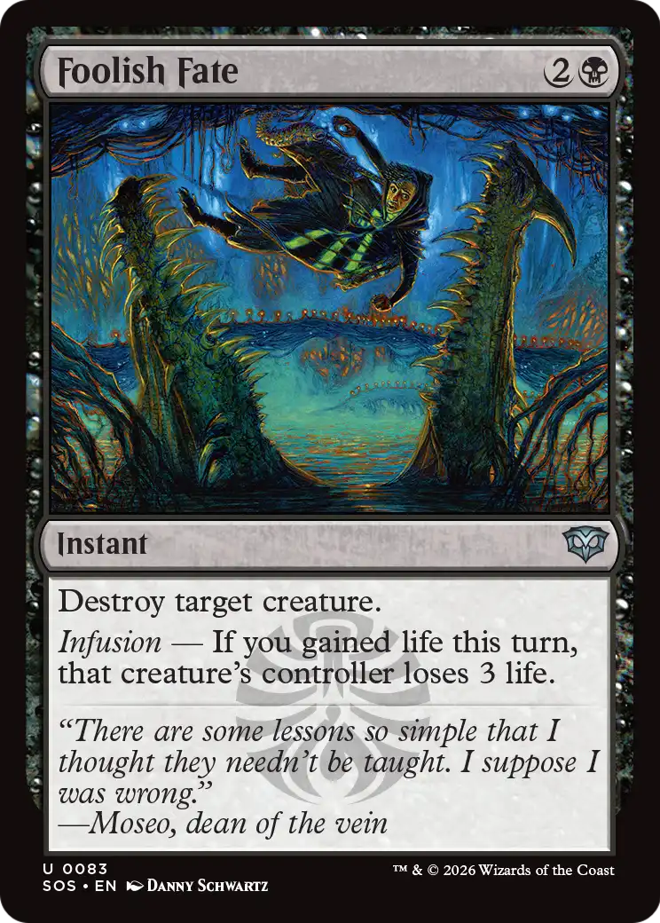 Foolish Fate - (SOS) #83 (Foil)