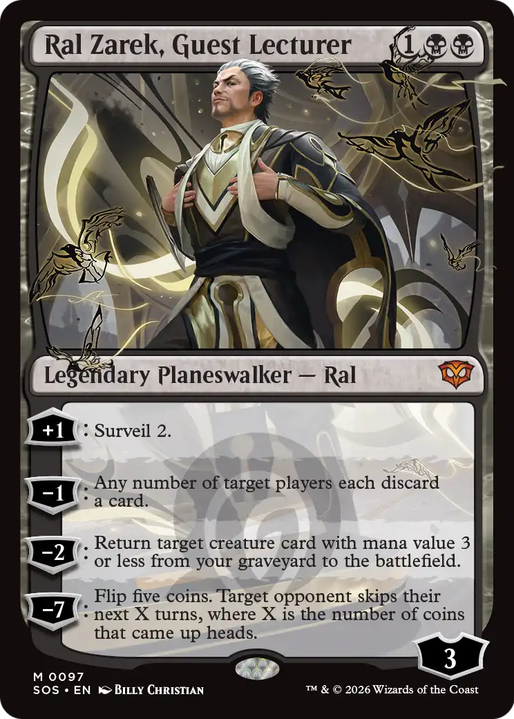 Ral Zarek, Guest Lecturer - (SOS) #97