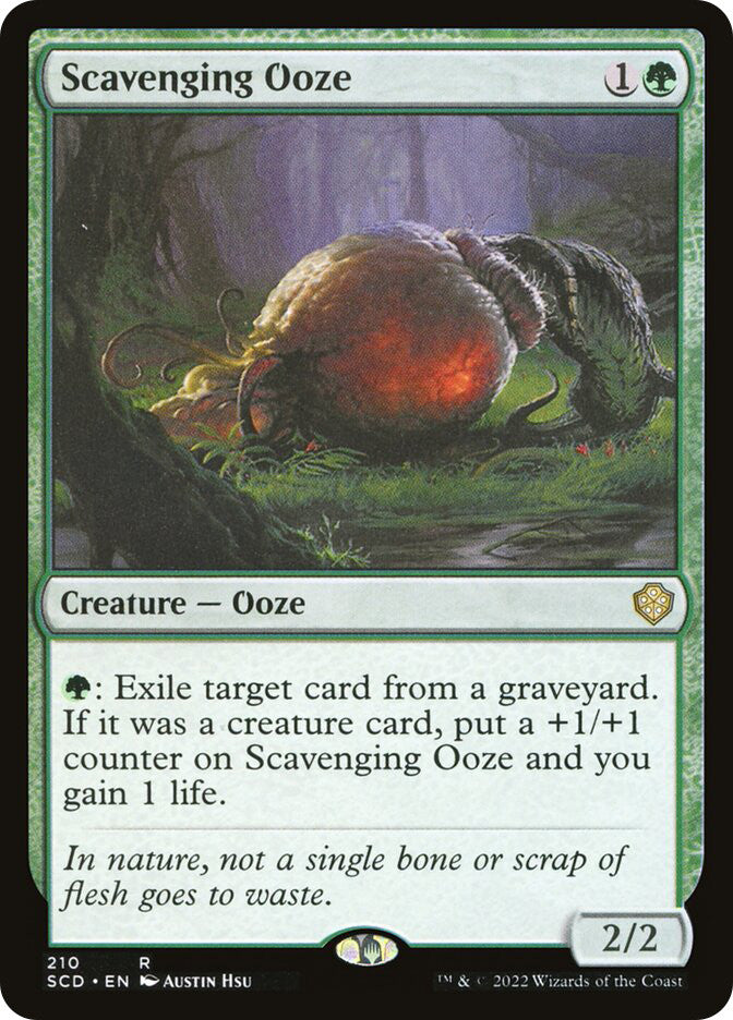 Scavenging Ooze - Starter Commander Decks (SCD) #210