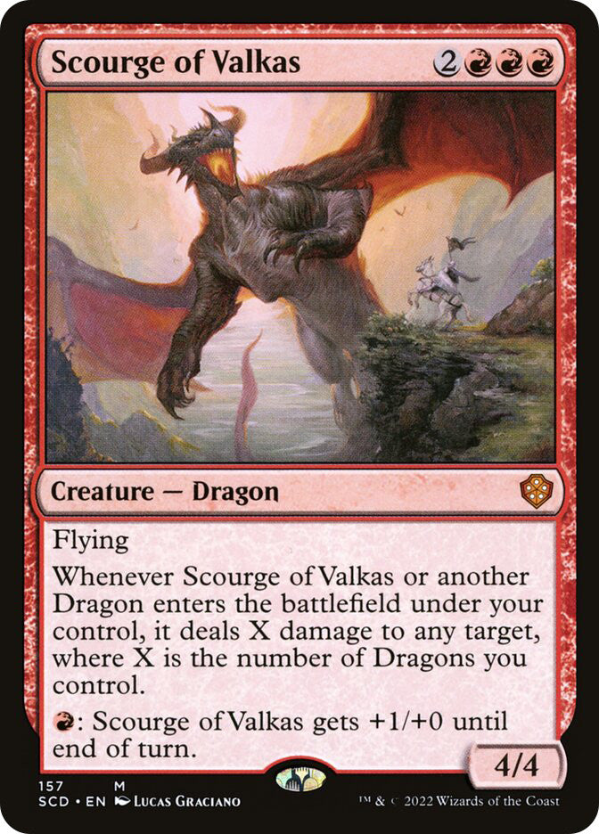 Scourge of Valkas - Starter Commander Decks #157