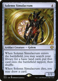 Solemn Simulacrum - Starter Commander Decks #277