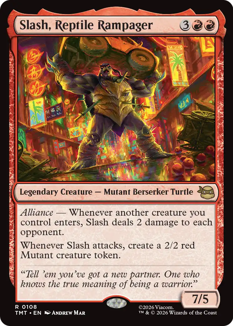 Slash, Reptile Rampager - (TMT) #108