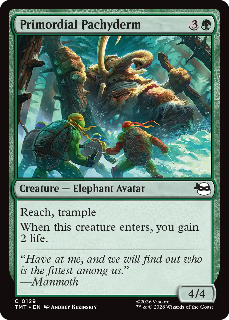 Primordial Pachyderm - (TMT) #129