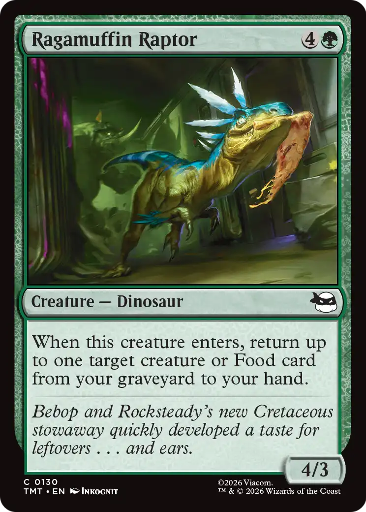 Ragamuffin Raptor - (TMT) #130