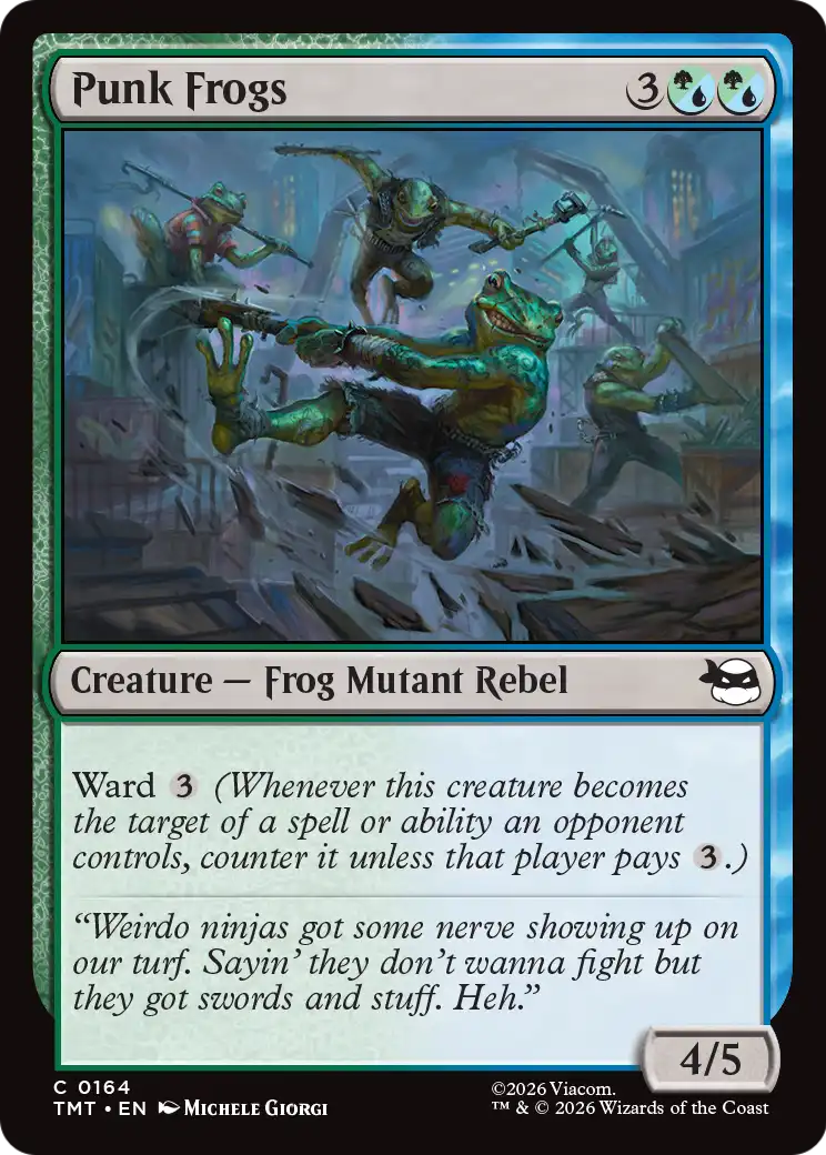 Punk Frogs - (TMT) #164 (Foil)
