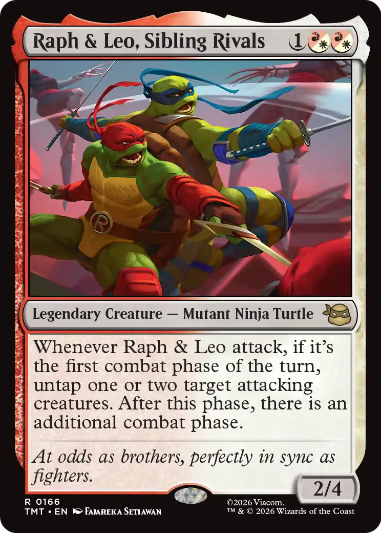 Raph & Leo, Sibling Rivals - (TMT) #166