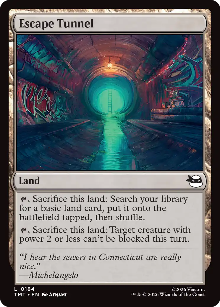 Escape Tunnel - (TMT) #184 (Foil)