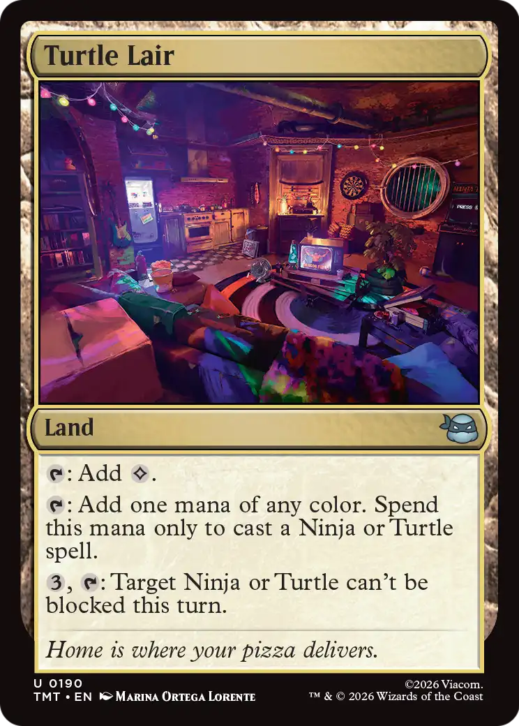 Turtle Lair - (TMT) #190