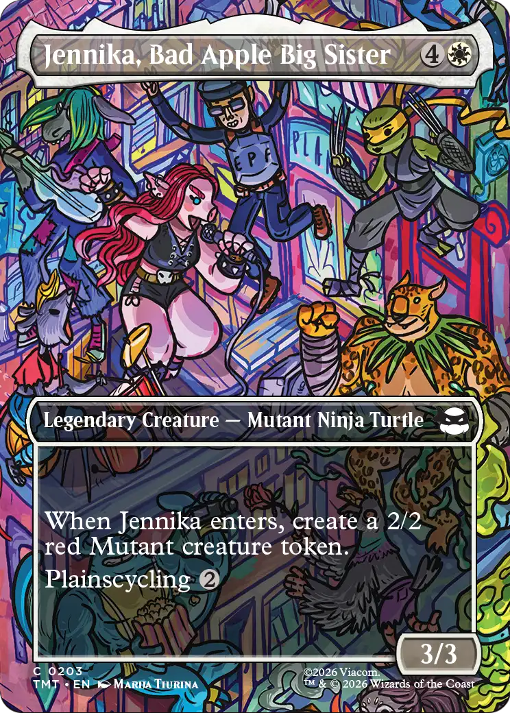 Jennika, Bad Apple Big Sister - (TMT) #203 (Borderless)