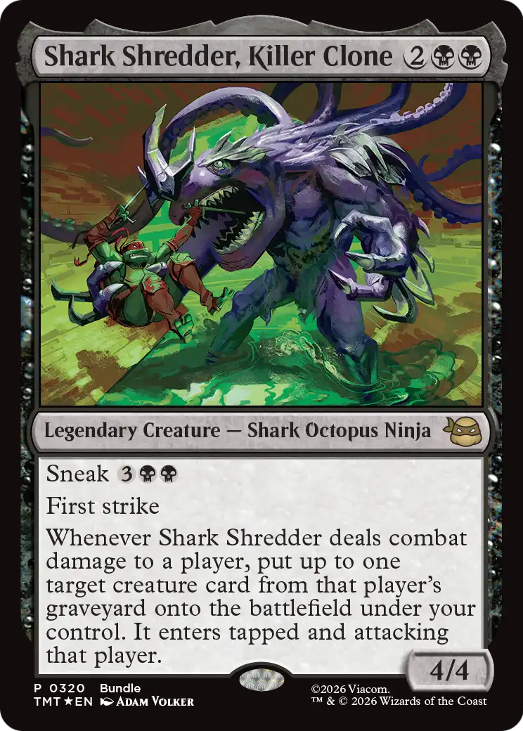 Shark Shredder, Killer Clone - (TMT) #320 (Foil)