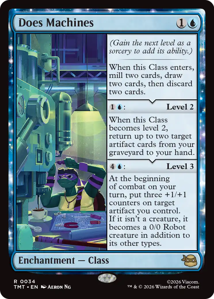 Does Machines - (TMT) #34 (Foil)