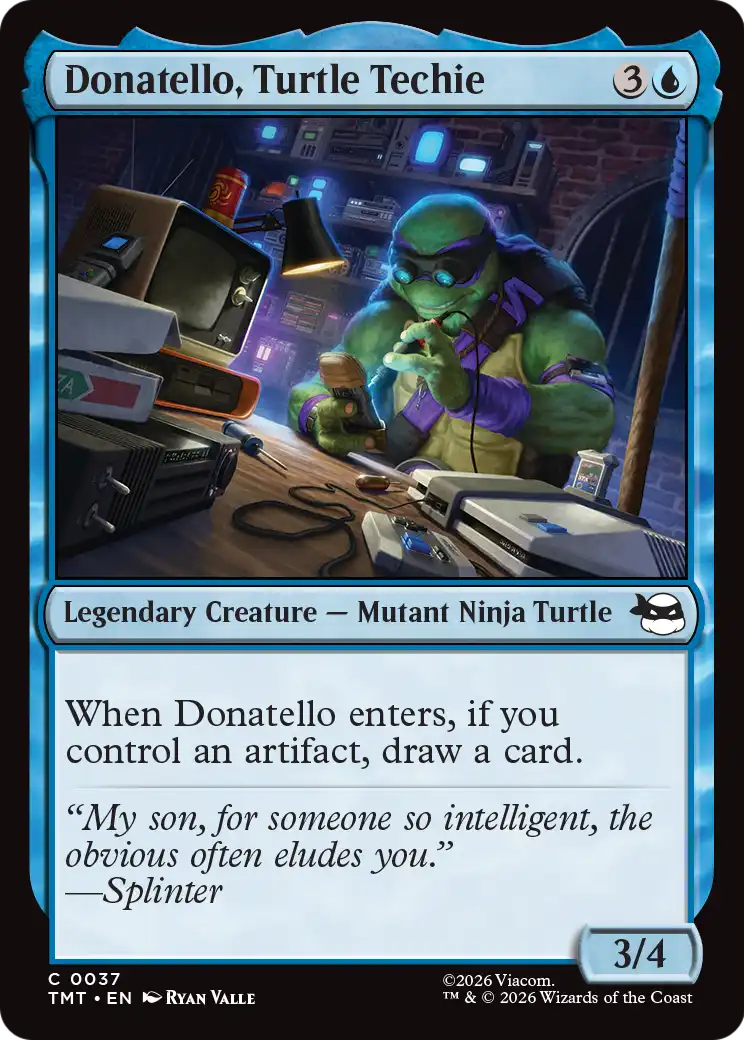Donatello, Turtle Techie - (TMT) #37