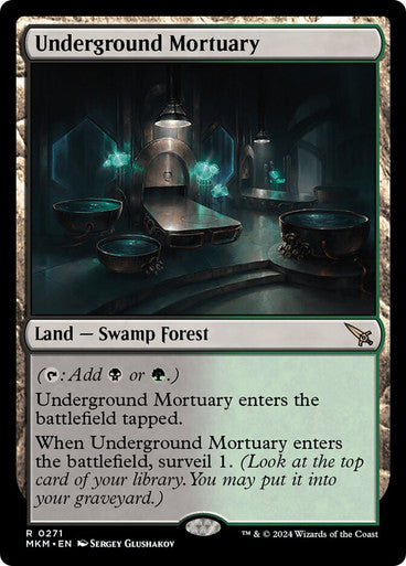 Underground Mortuary - Murders at Karlov Manor MTG card