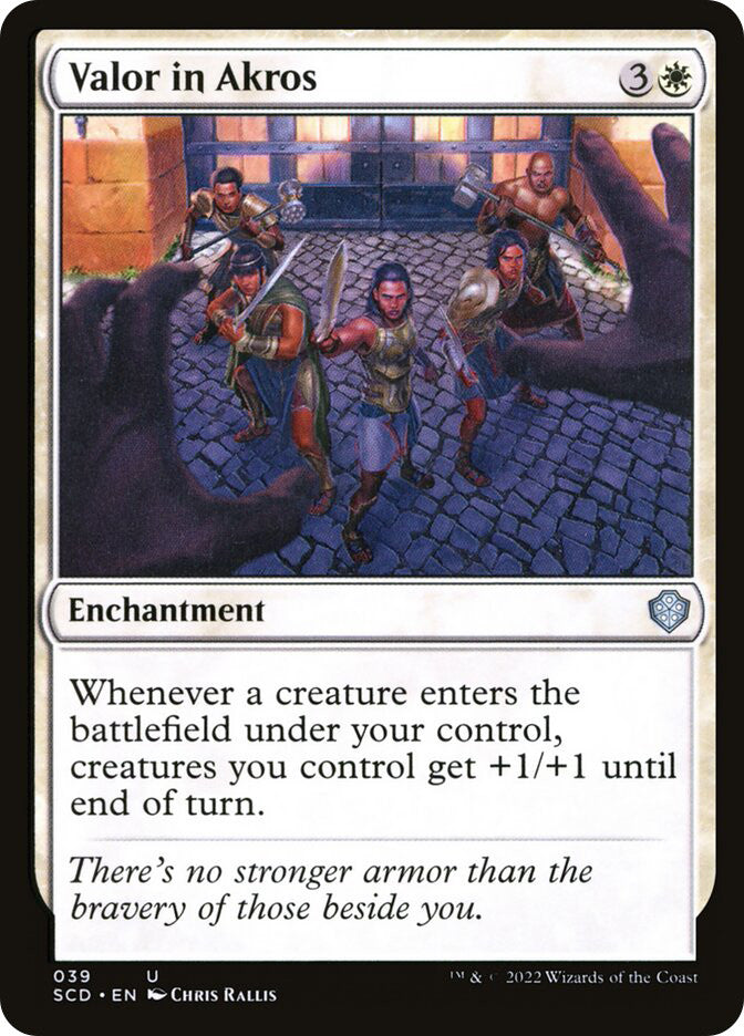 Valor in Akros - Starter Commander Decks #039