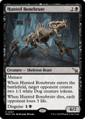 Hunted Bonebrute - Murders at Karlov Manor MTG card