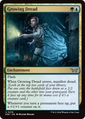 Growing Dread - Duskmourn: House of Horror #216