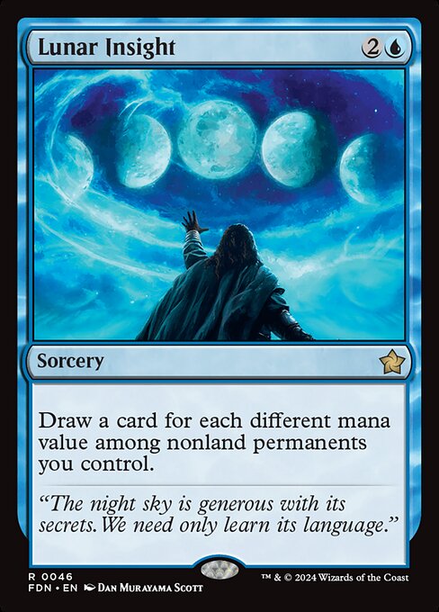 Lunar Insight - Foundations (FDN) #46 - Foil