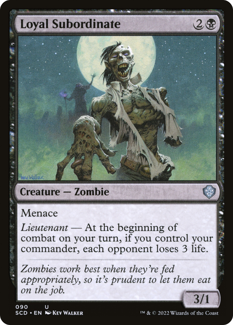 Loyal Subordinate - (SCD) #090
