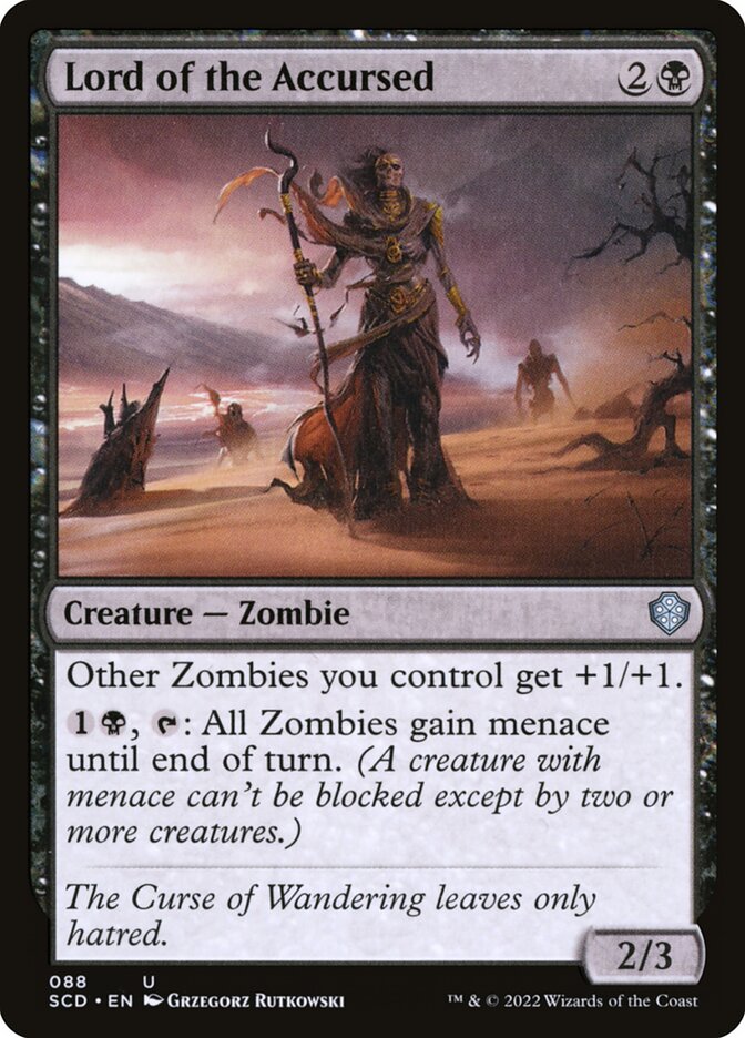 Lord of the Accursed - (SCD) #88