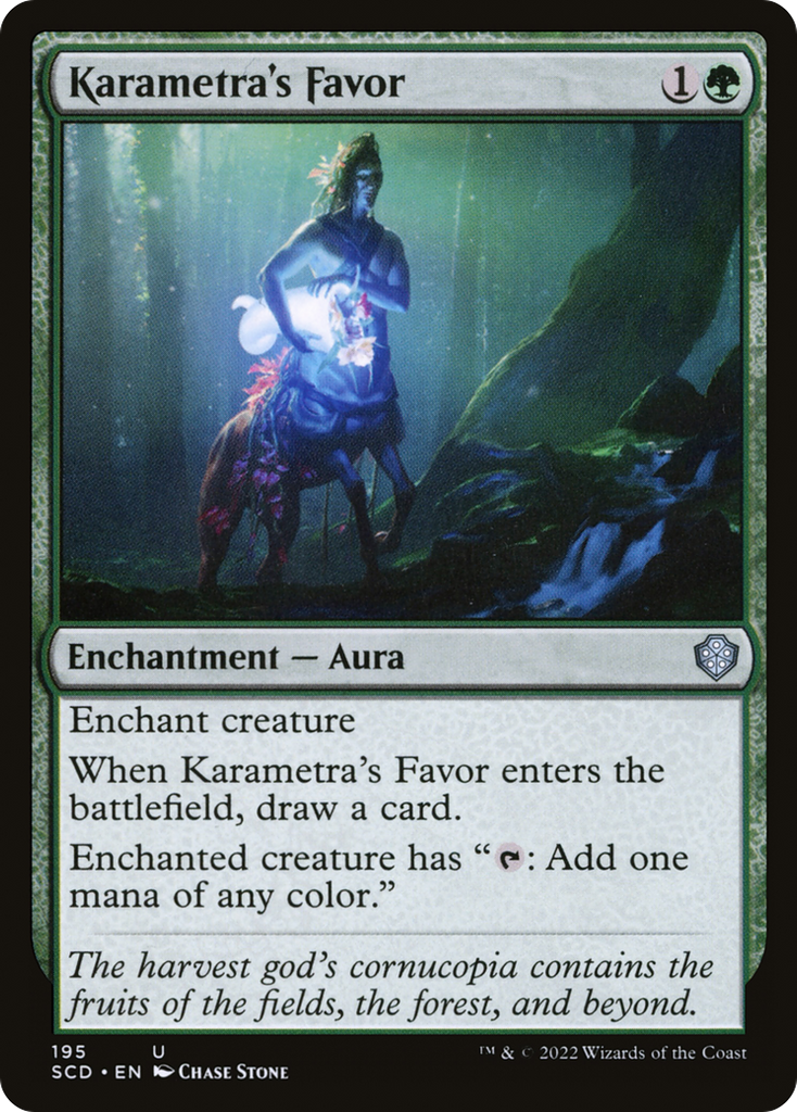 Karametra's Favor - Starter Commander Decks #195
