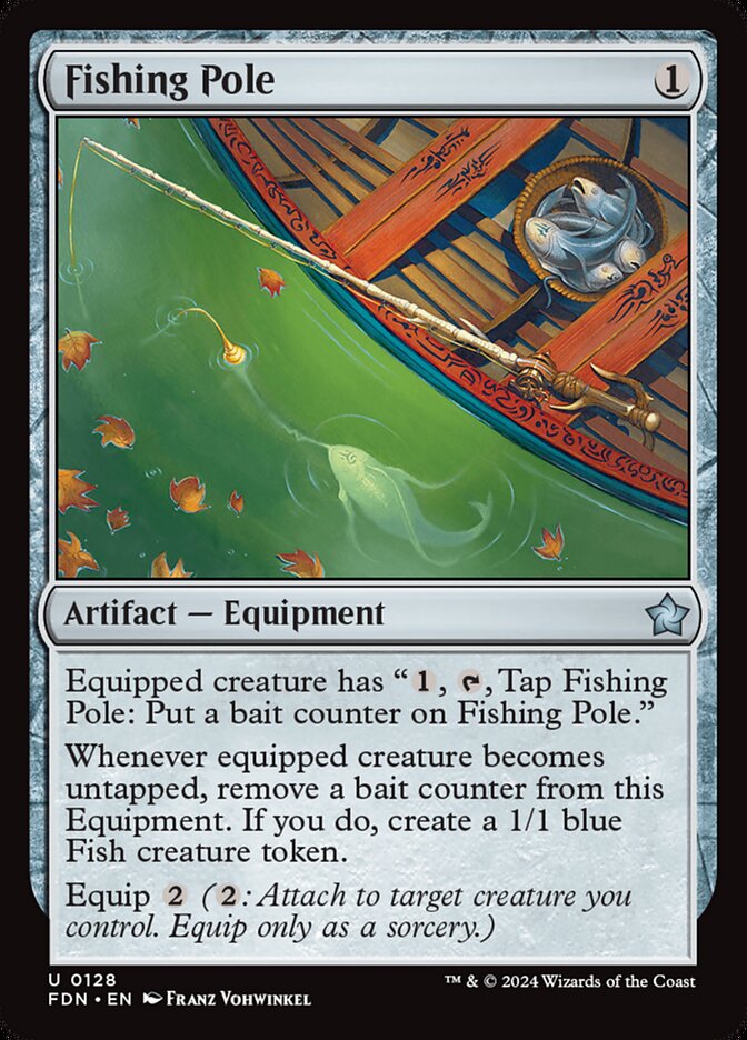 Fishing Pole (Foil) - Foundations #128